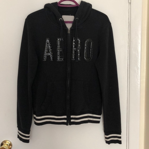 Aeropostale zip-up sweater - Picture 1 of 11